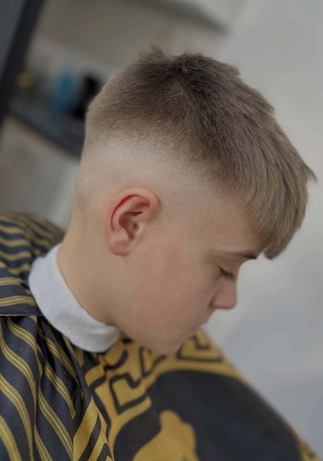 Taper fade met verzorgde baard